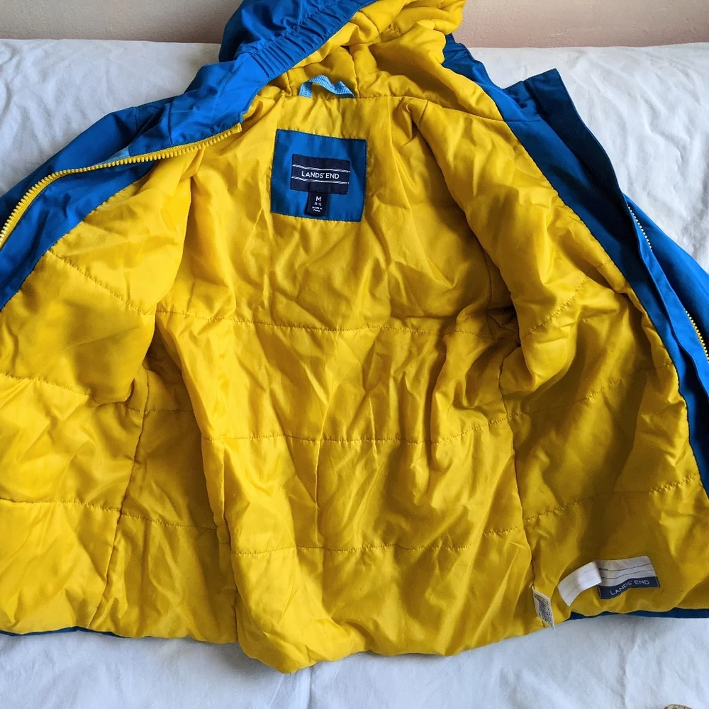Like new Girl Lands' End‎ winter coat size M 10-12